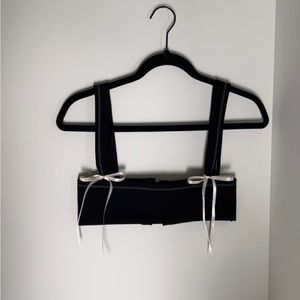 Bow Crop Top 🖤🎀 | Astra Kidani